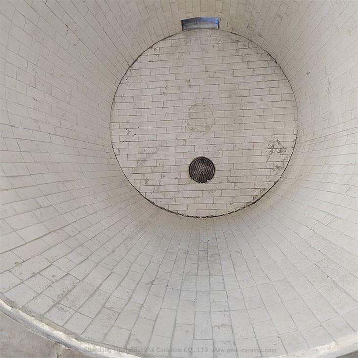 High Purity Alumina Ceramic Lining Bricks For Ball Mill